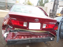 2000 TOYOTA CAMRY LE BURGUNDY 2.2L AT Z17961